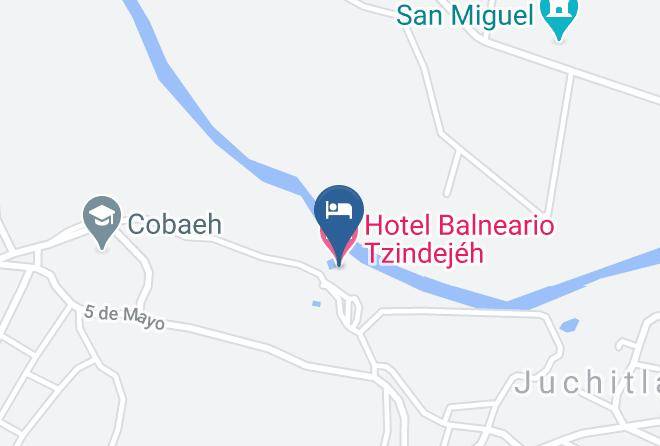 Tasquillo - Hotel Balneario Tzindejeh Maps