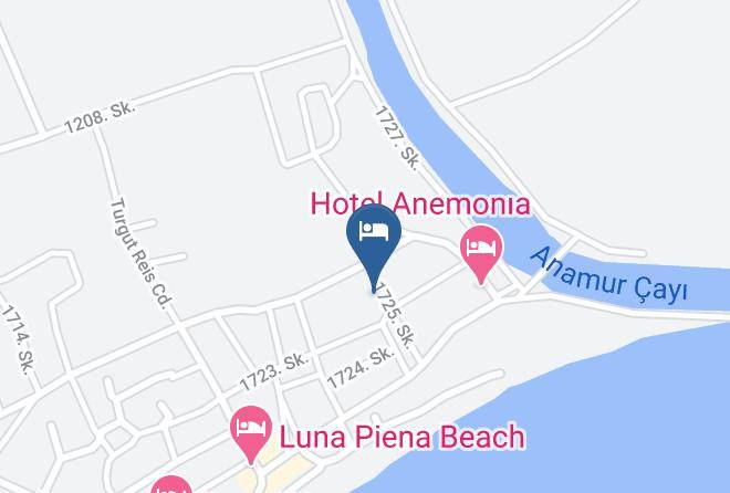 Anamur - Hotel Balsen Maps