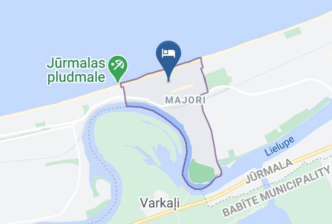 Jurmala - Hotel Balta Puce Maps