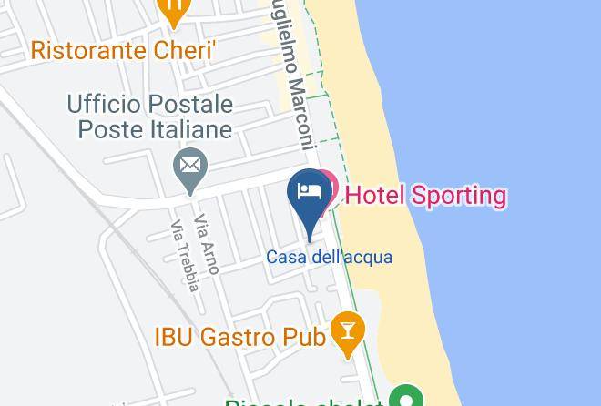 Teramo - Hotel Baltic Maps