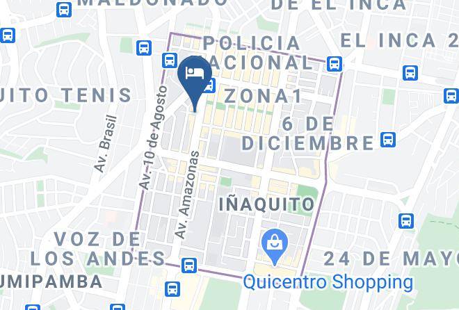 Distrito Metropolitano De Quito - Hotel Baltra Maps