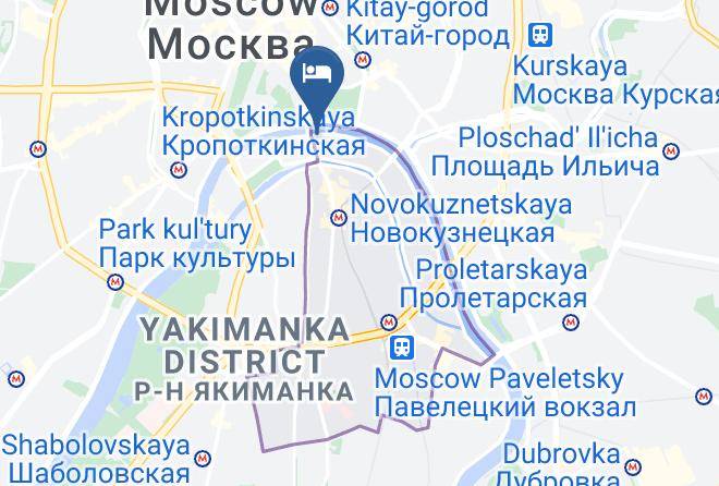 Moscow - Hotel Baltschug Kempinski Moscow Maps