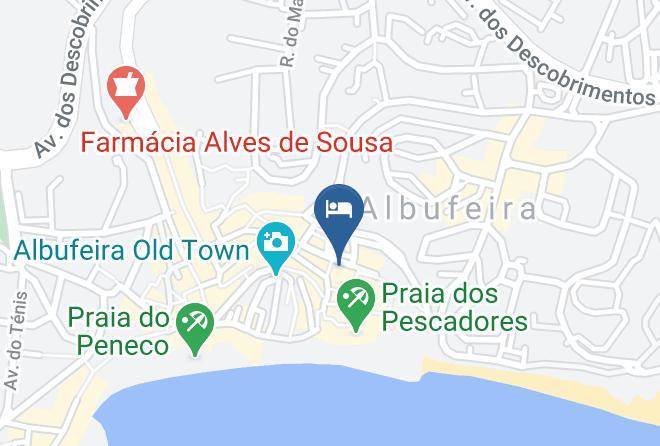 Albufeira - Hotel Baltum Maps