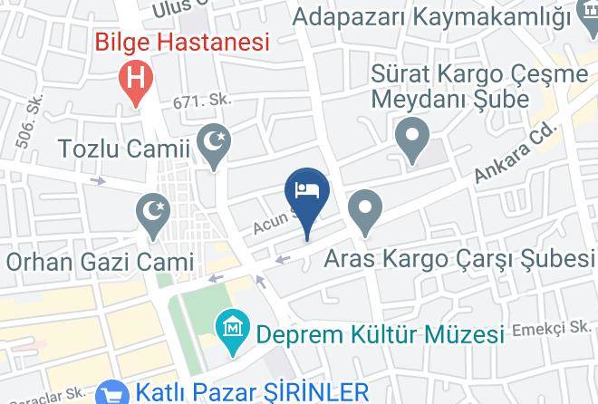 Balturk Hotel Sakarya Map