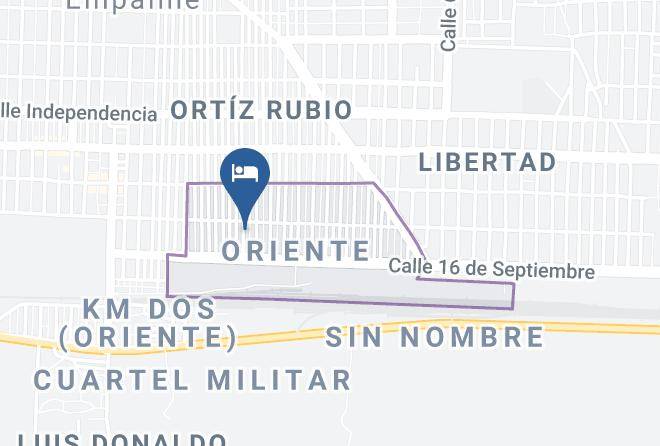 Empalme Municipality - Hotel Baluarte Maps