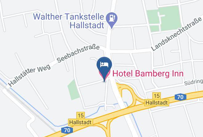 Bamberg - Hotel Bamberg Inn Maps