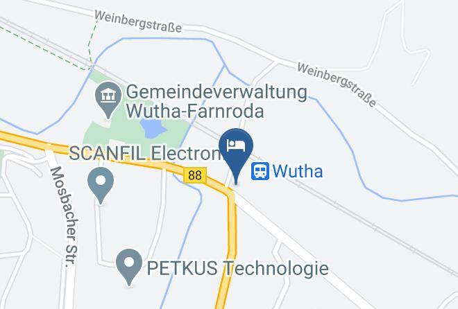Wartburgkreis - Hotel Garni Bamberger Hof Maps
