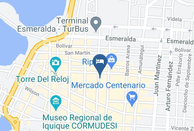 Iquique Province - Hotel Bamboo Maps