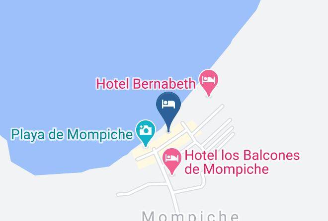 Muisne - Hotel Bam Bu Restobar Maps