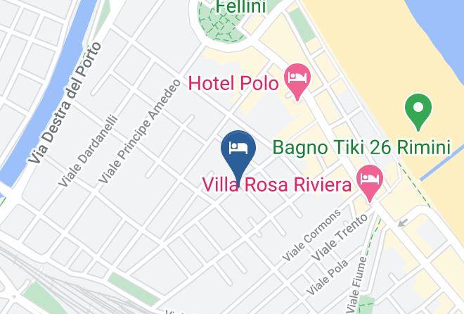 Rimini - Hotel Bamby Maps
