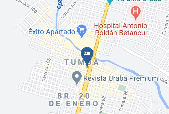 Apartado - Hotel Bananas Paradise Maps