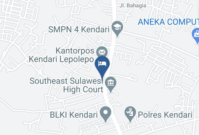 Kendari - Hotel Banbo Maps
