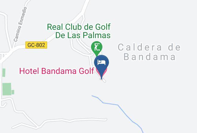 Las Palmas - Hotel Bandama Golf Maps