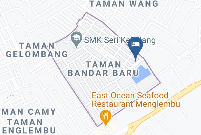 Hotel Bandar Baru Map