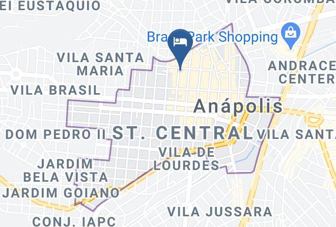 Anapolis - Hotel Bandeirante Maps