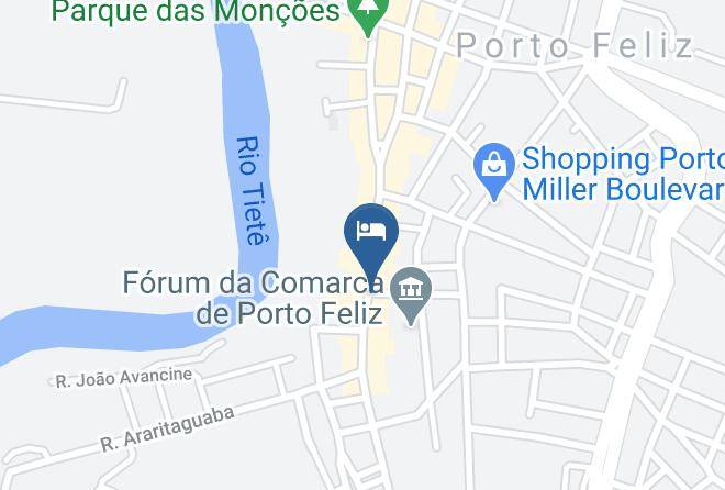 Porto Feliz - Hotel Bandeirantes De Porto Feliz Ltda Me Maps