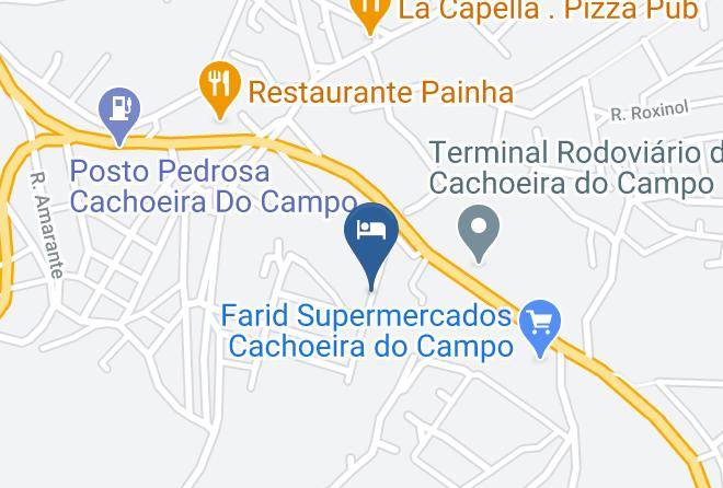 Ouro Preto - Hotel Bandeirantes Maps