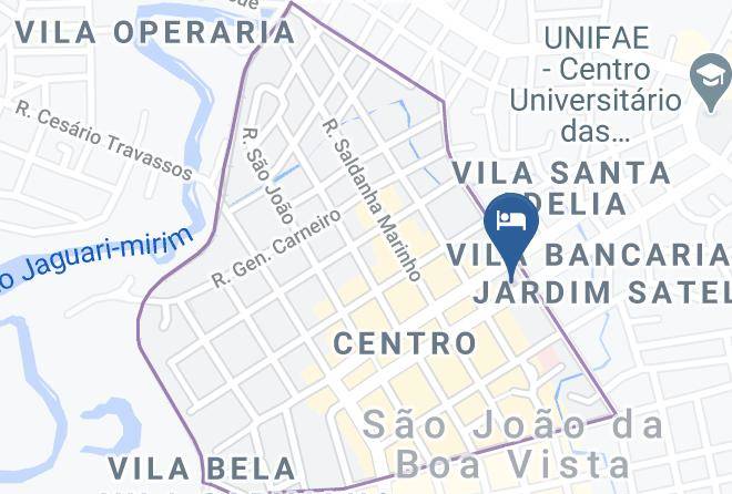 Sao Joao Da Boa Vista - Hotel Bandeirantes Sjbv Maps
