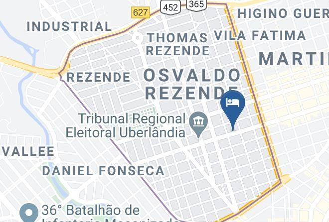 Uberlandia - Hotel Bandeirantes Maps