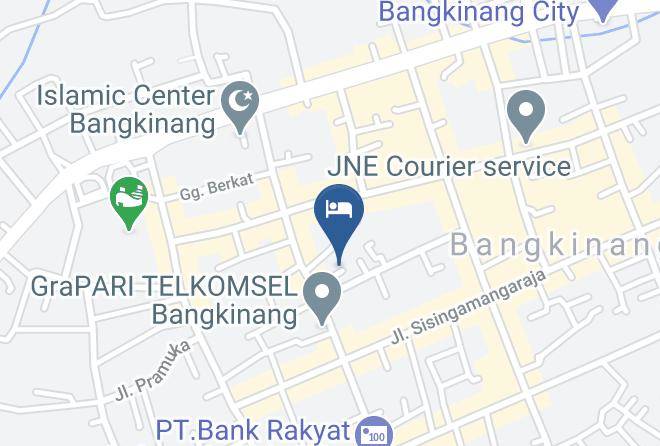 Kampar Regency - Hotel Bangkinang Baru Maps