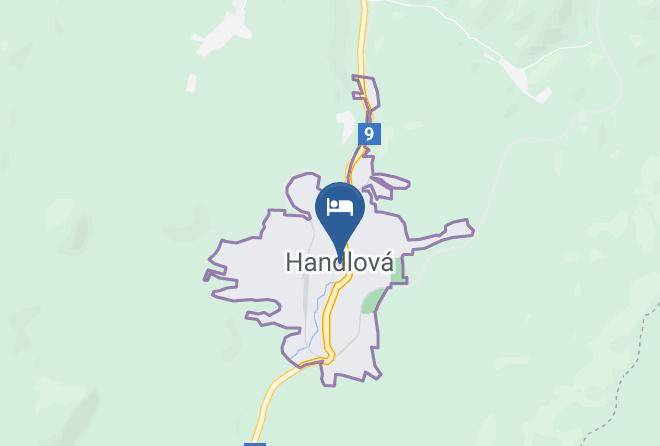 Prievidza - Hotel Banik Handlova Maps