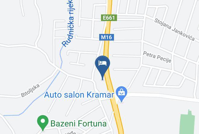 Banja Luka - Hotel Banja Luka Maps