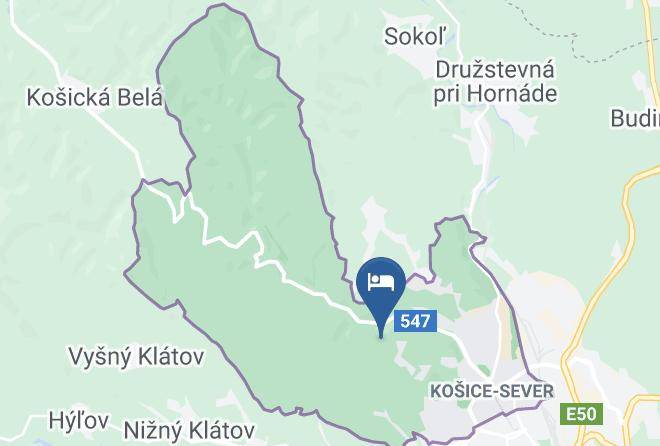 Hotel Bankov Kosice Map