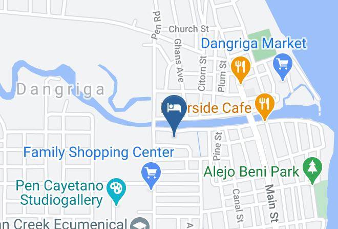Stann Creek - Hotel Bankside Maps