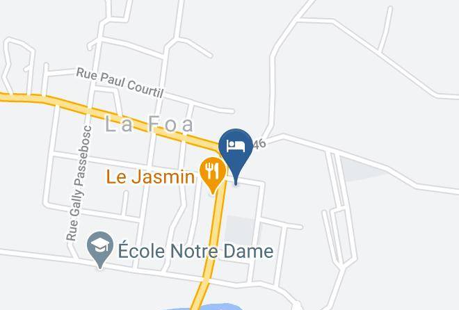 La Foa - Hotel Banu Maps