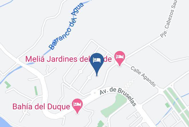 Santa Cruz De Tenerife - Hotel Baobab Suites Maps