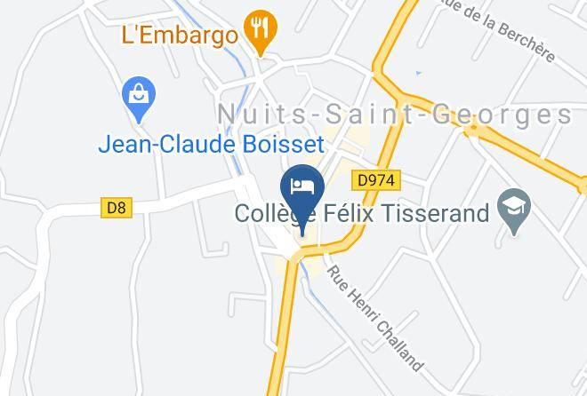 Cote D Or - Hotel Bar Brasserie De L'etoile Maps