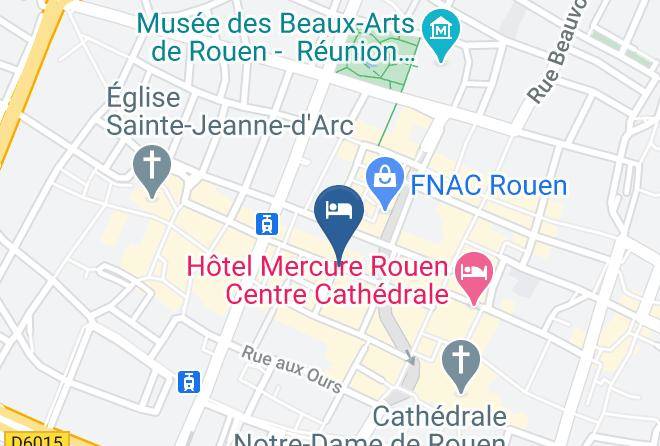 Seine Maritime - Hotel Bar Brasserie Les Inities Maps