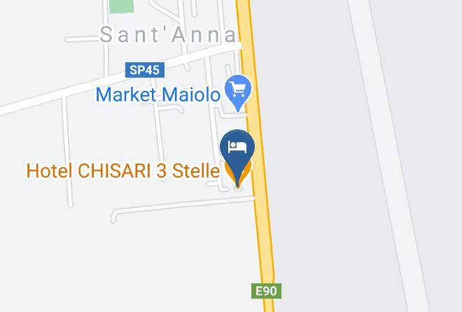Crotone - Hotel Bar Chisari Maps