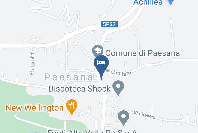 Cuneo - Hotel Bar Da Natale Maps