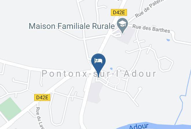 Landes - Hotel Bar Des Arenes Hotel Dax Maps