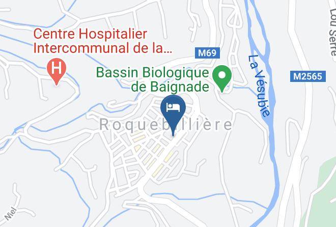 Maritime Alps - Hotel Bar Des Sports Maps