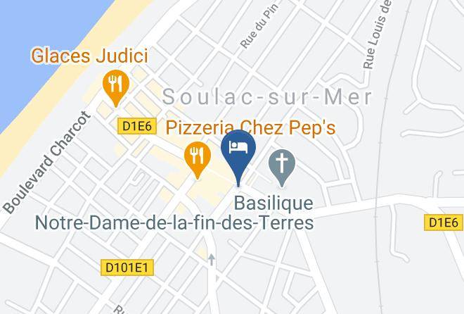 Gironde - Hotel Bar La Dame De Coeur Maps