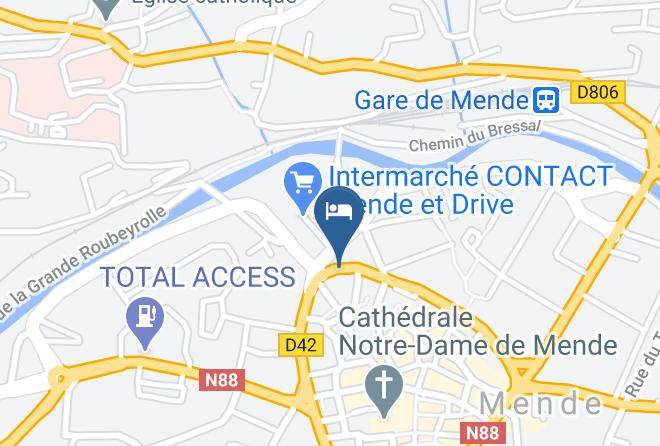 Hotel Bar Les Remparts Map