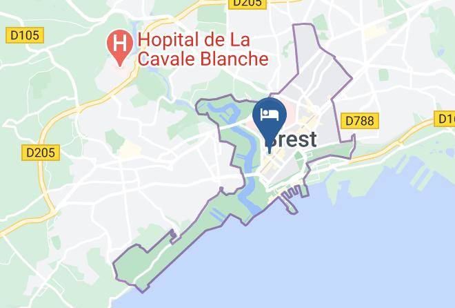 Finistere - Hotel Bar Pasteur Maps