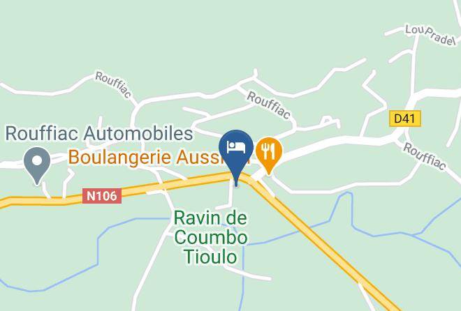 Lozere - Hotel Bar Restaurant Les 2 Vallees Maps