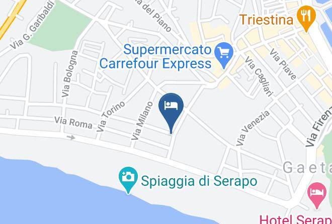 Latina - Hotel & Bar Sabbia D'oro Maps