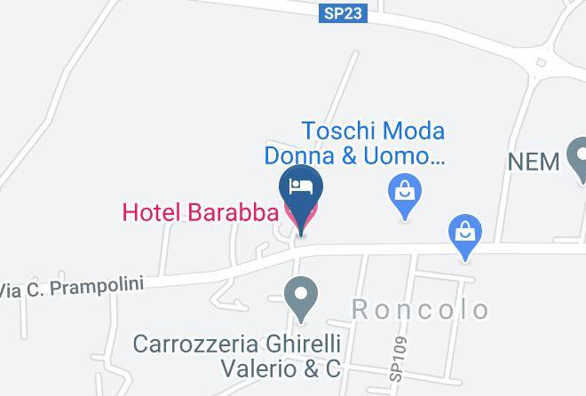 Reggio Emilia - Hotel Barabba Maps