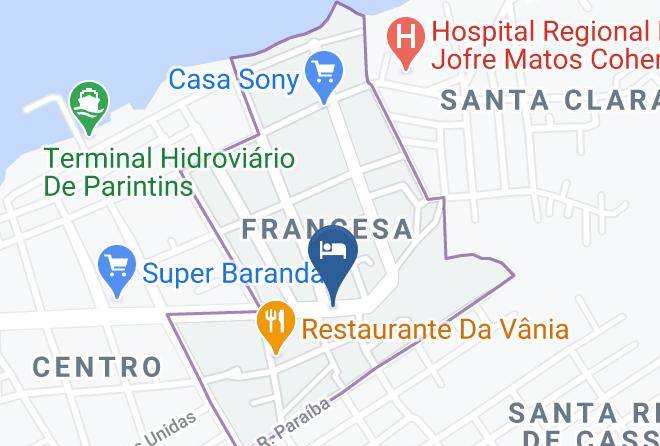 Parintins - Hotel Baranda Maps