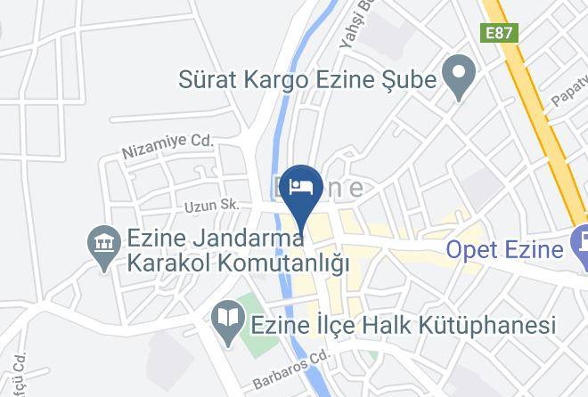 Ezine - Hotel Baransel Maps
