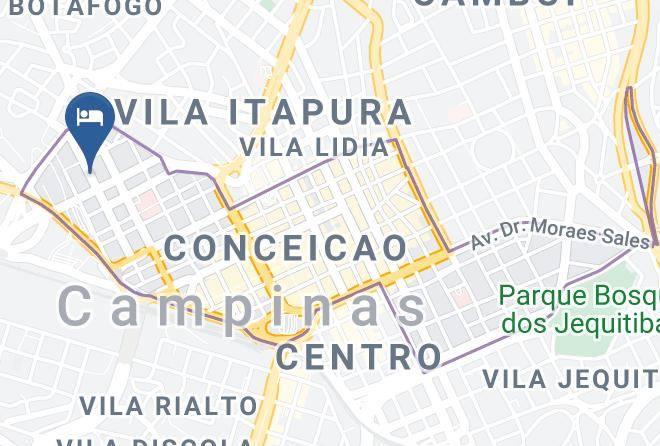 Campinas - Hotel Barao Maps