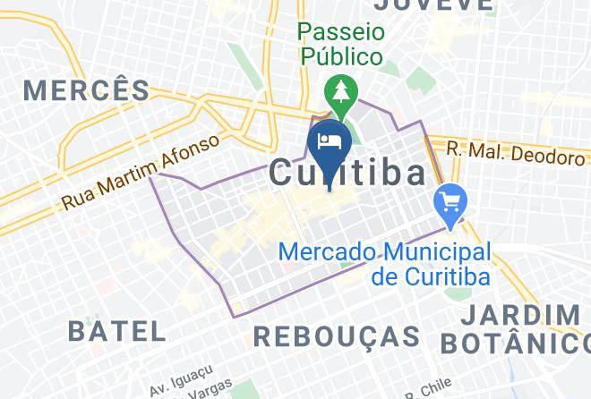 Curitiba - Hotel Barao Maps