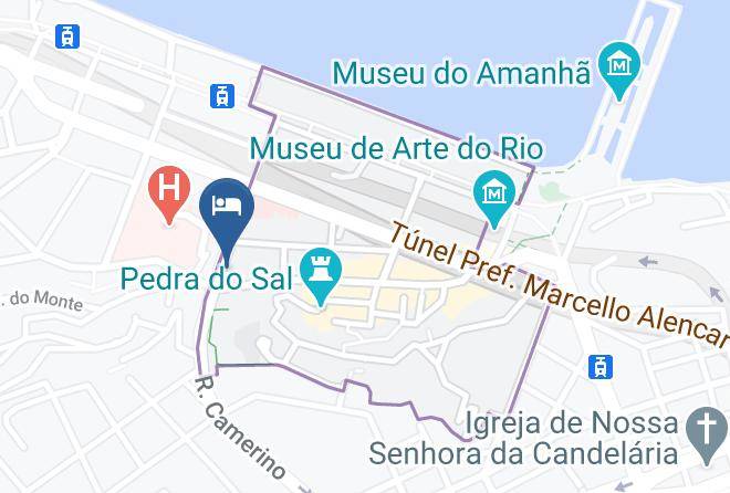 Rio De Janeiro Saude - Hotel Barao De Tefe Maps