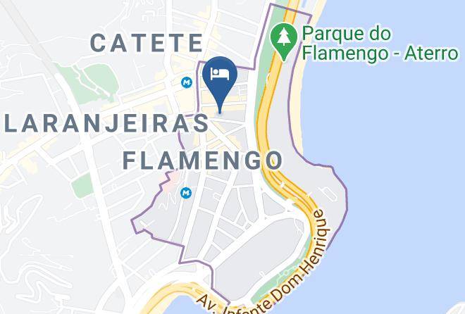 Hotel Barao Do Flamengo Map