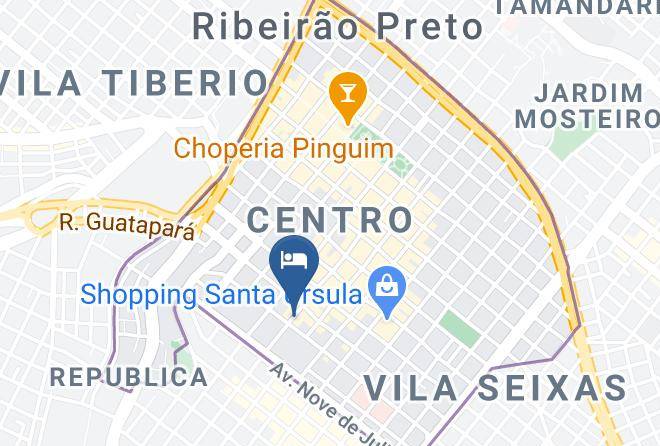 Ribeirao Preto - Hotel Barao Maps