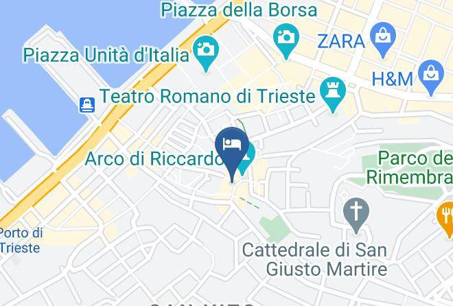 Trieste - Barbacan Boutique Hotel Maps